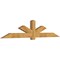 Ekena Millwork Kennewick Rough Sawn Timber Gable Bracket, Western Red Cedar, 108"W x 22"H x 4"D x 6"F, 5/12 Pitch GBW108X22X0406KEN00RWR - alternate 3